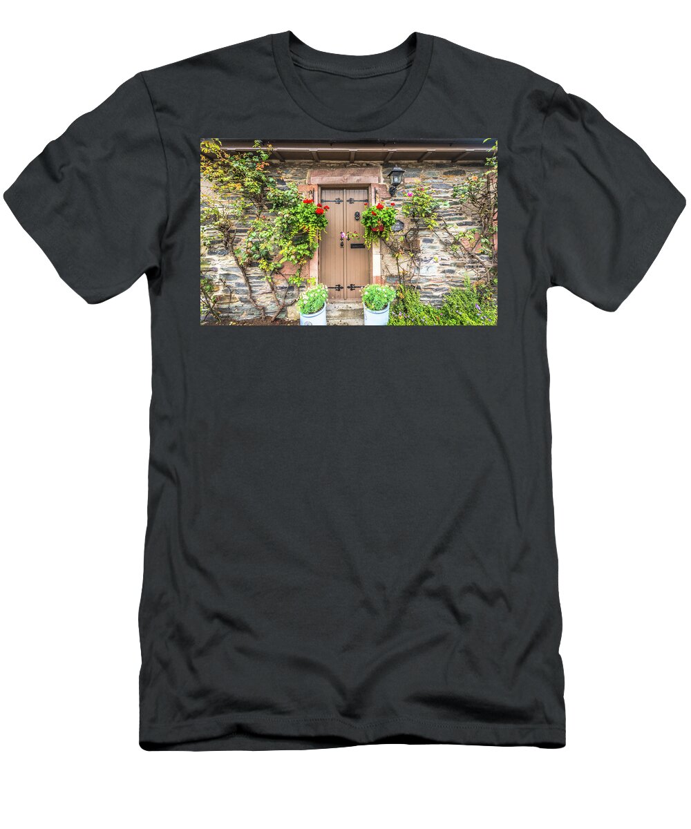 British Isles T-Shirt featuring the photograph Front Door by Bill Howard
