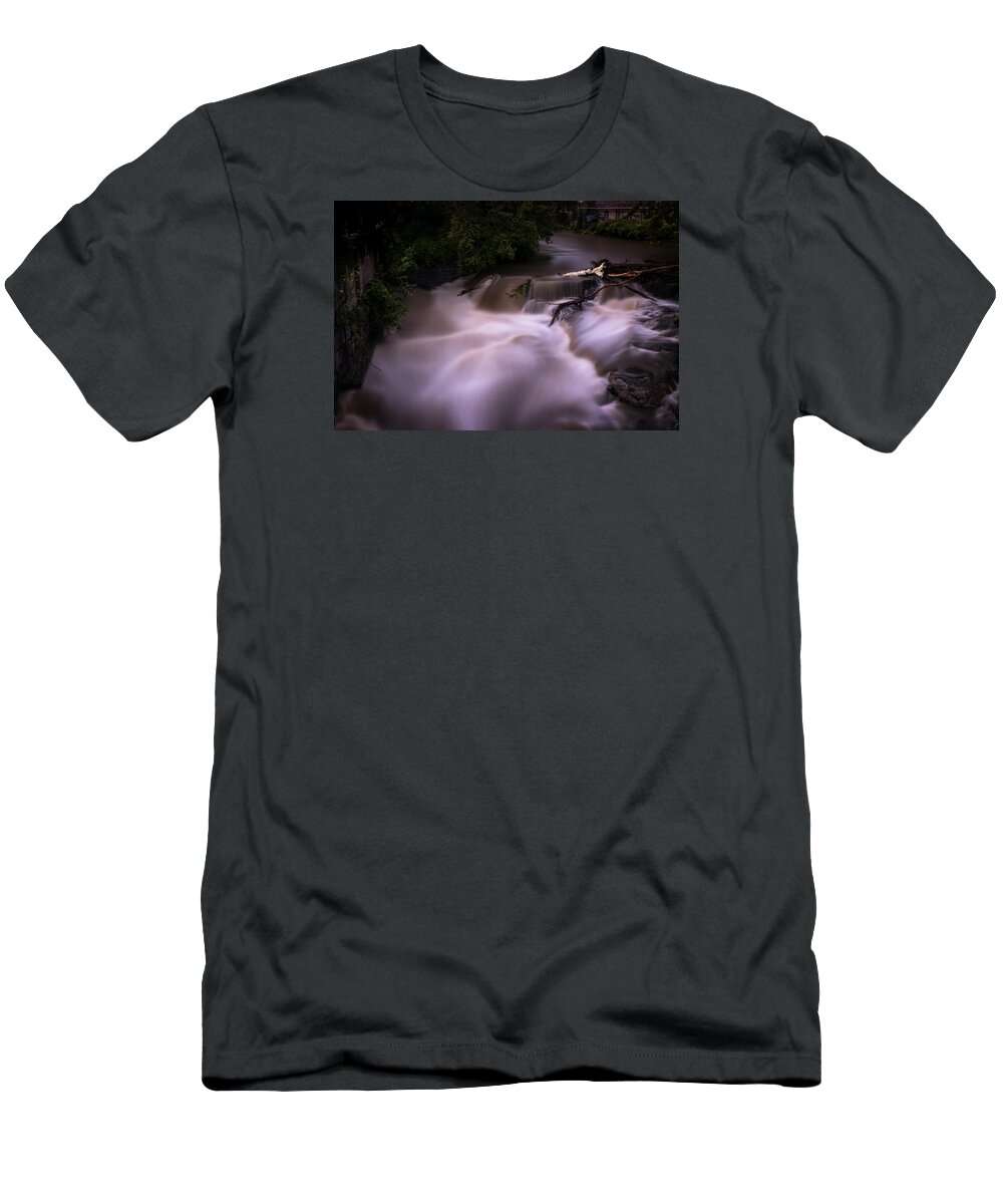 Whetstone Brook T-Shirt featuring the photograph Full Whetstone by Tom Singleton