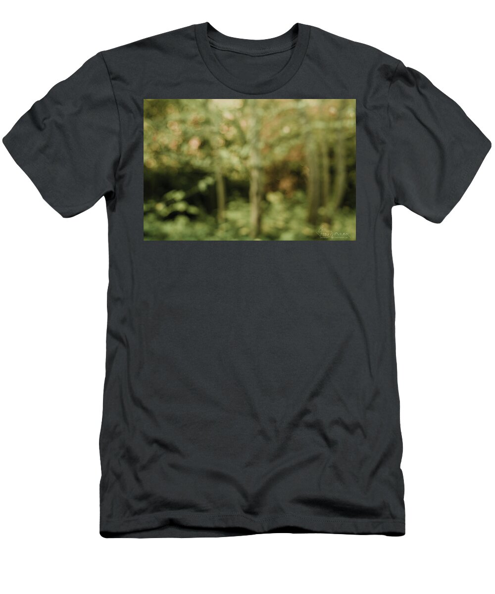 Fall T-Shirt featuring the photograph Fuzzy Nature by Gene Garnace