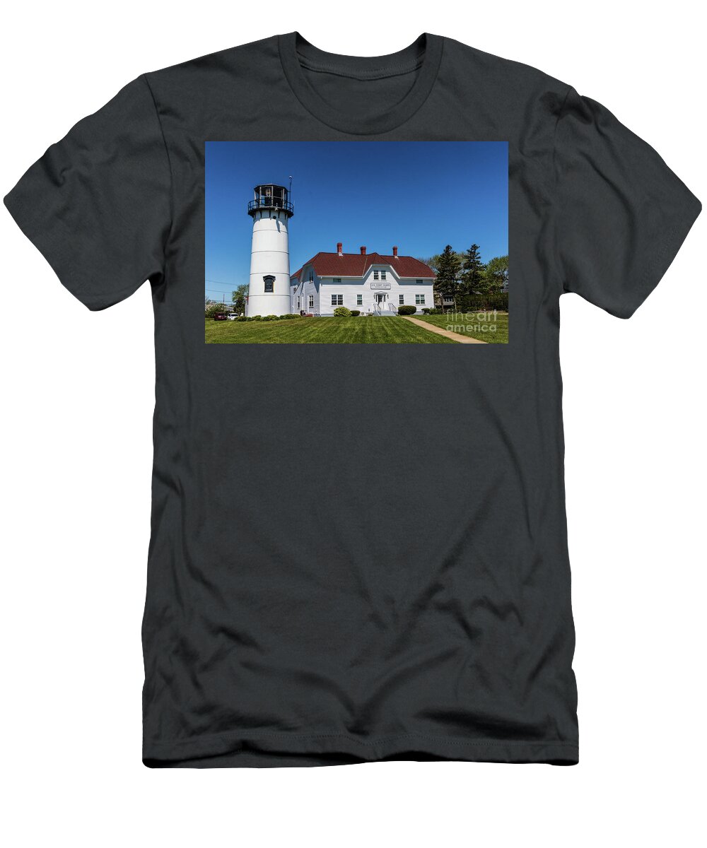 Chatham T-Shirt featuring the photograph Chatham Coast Guard Station by Thomas Marchessault