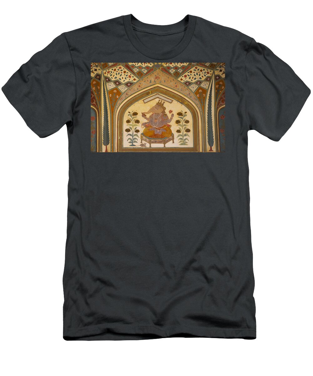 Fort T-Shirt featuring the photograph Ganesha by Ivan Slosar