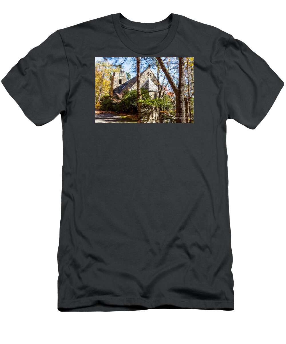 Bill Norton T-Shirt featuring the photograph Garrett Chapel by William Norton