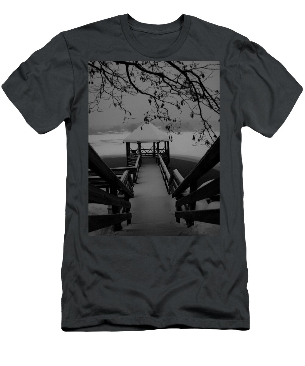 Meredith Nh T-Shirt featuring the photograph Gazebo-1 by Mike Mooney