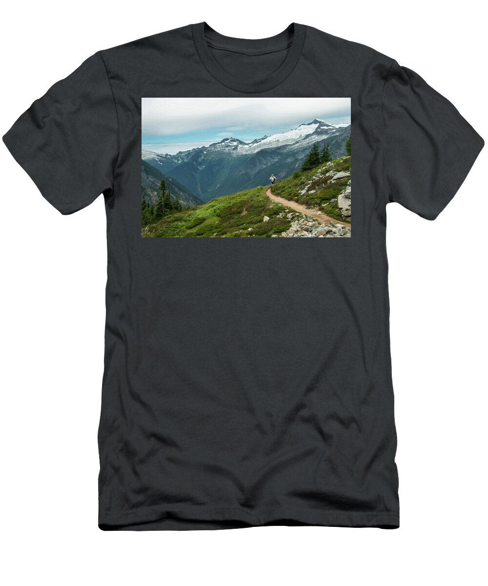 North Cascades T-Shirt featuring the photograph Getting Better All the Time.... by Doug Scrima
