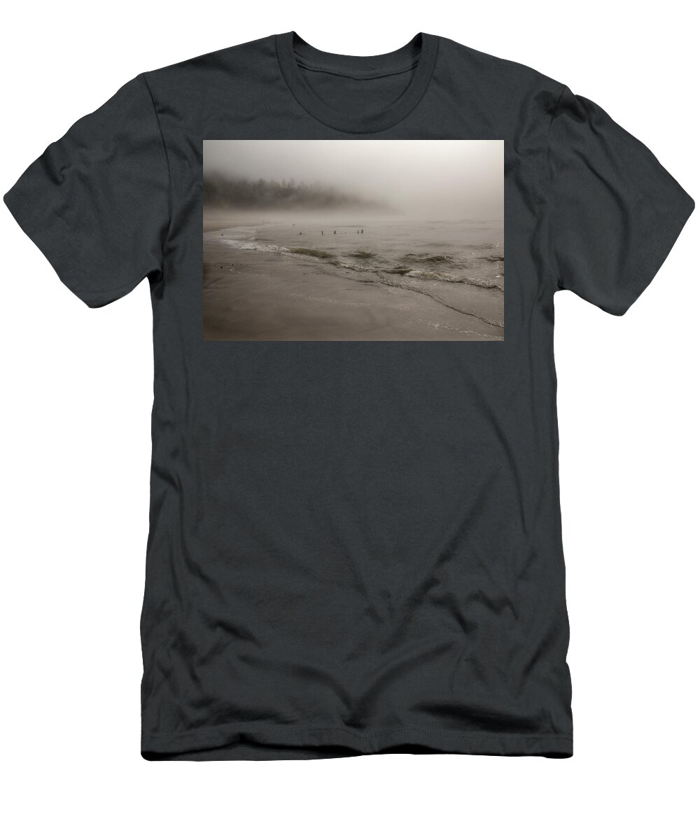 Seascape T-Shirt featuring the photograph Ghost Forest by Kristina Rinell
