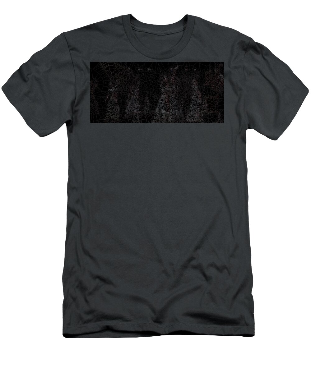 Vorotrans T-Shirt featuring the digital art Ghosts by Stephane Poirier