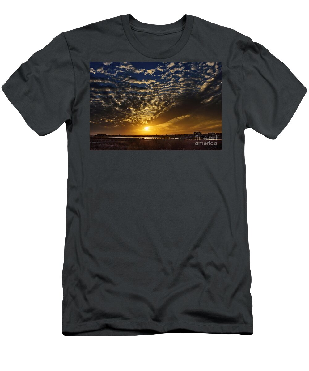 Sunset T-Shirt featuring the photograph Glorious by DJA Images