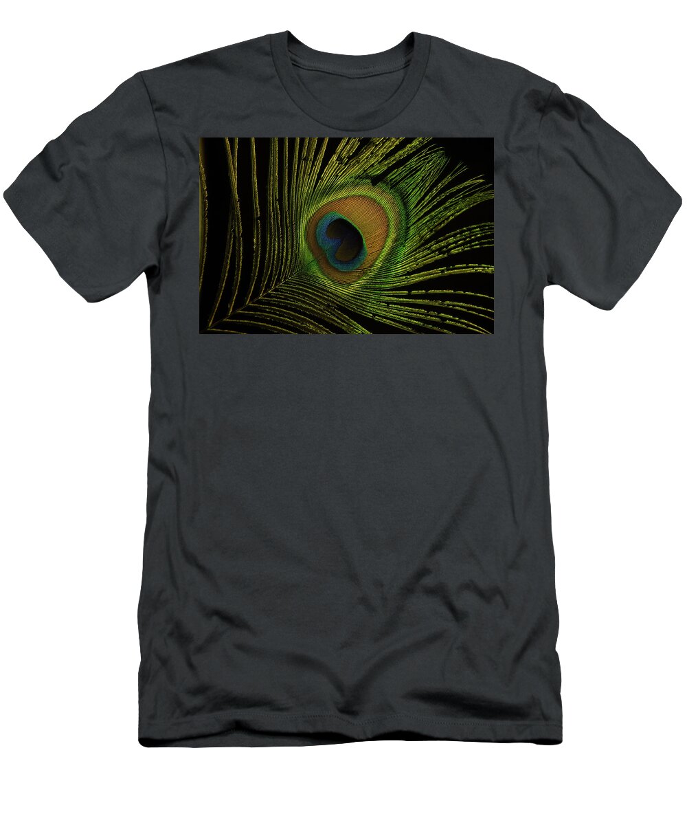 Flowing T-Shirt featuring the photograph Glowing Eye by Douglas Barnett