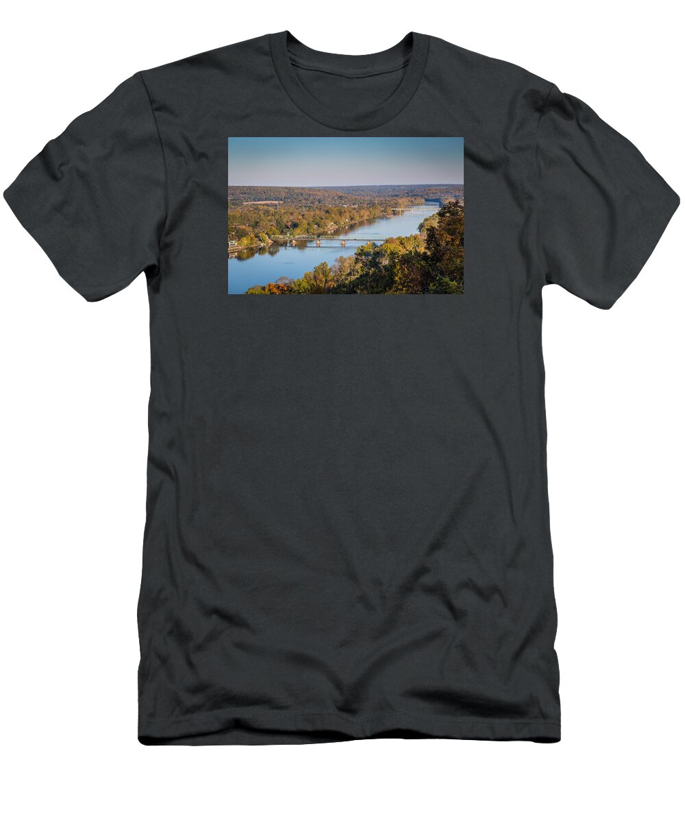 Goat Hill T-Shirt featuring the photograph Goat Hill Overlook by Kevin Giannini