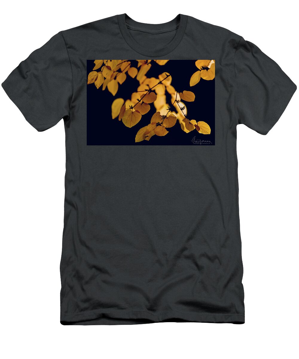 Nature T-Shirt featuring the photograph Golden by Gene Garnace