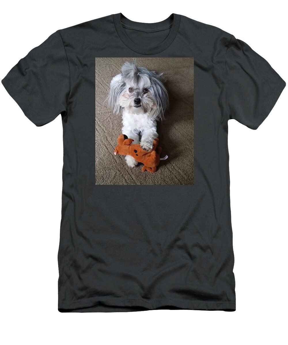 Dog T-Shirt featuring the photograph Gracie by Gina Fitzhugh