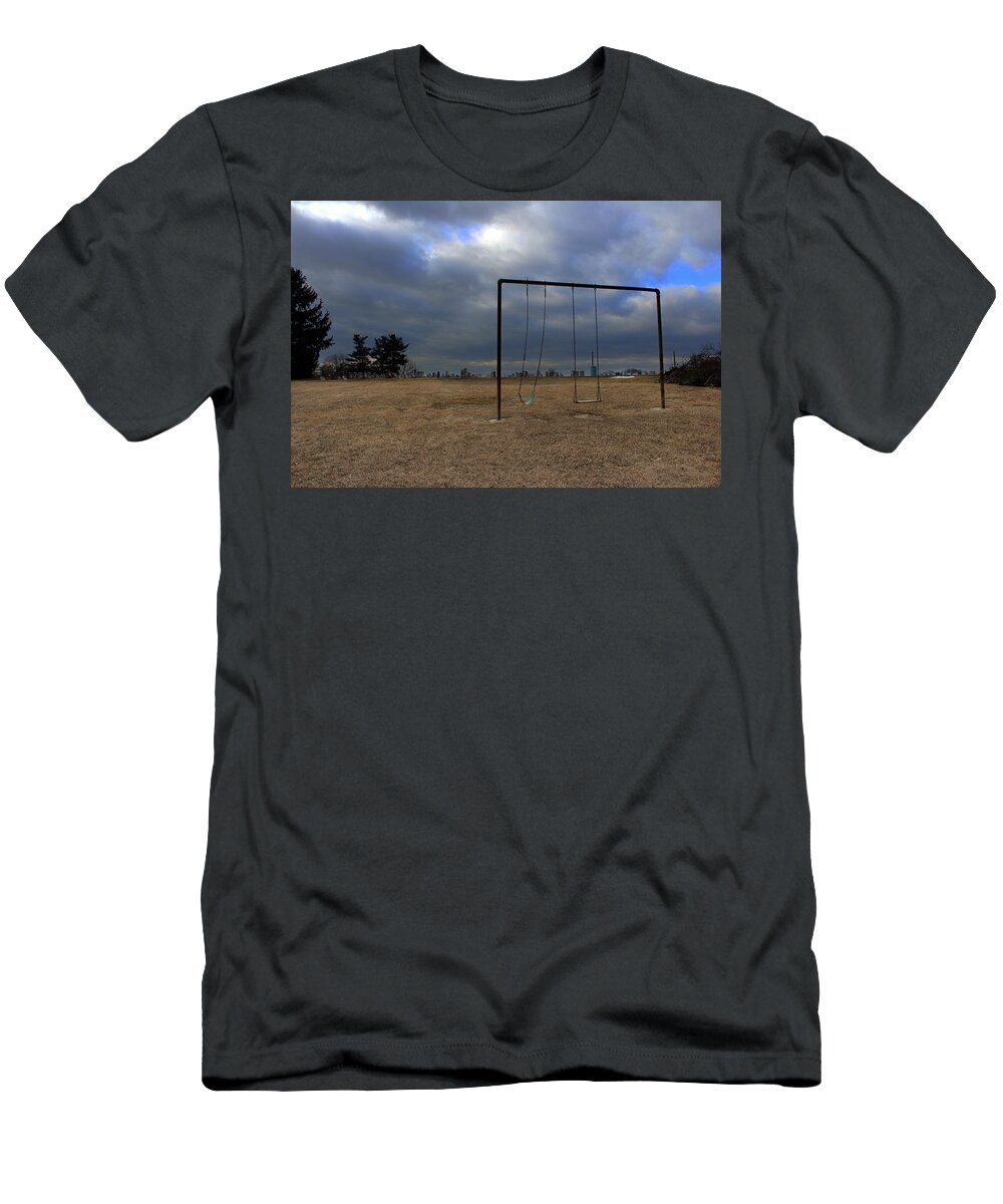 Grave T-Shirt featuring the photograph Grave Horizon by Denise Keegan Frawley