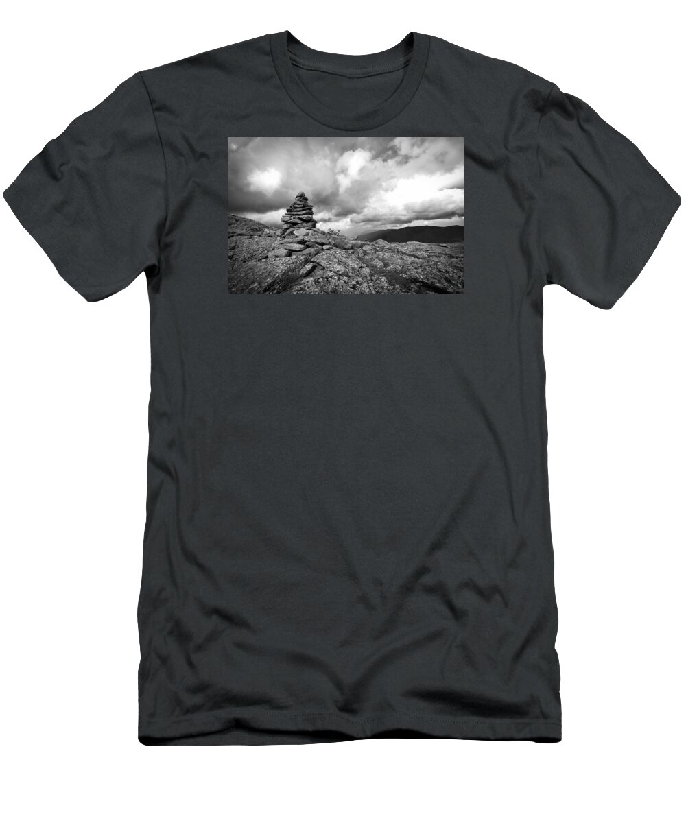 Mount Washington Nh T-Shirt featuring the photograph Guide in the Clouds by Michael Hubley