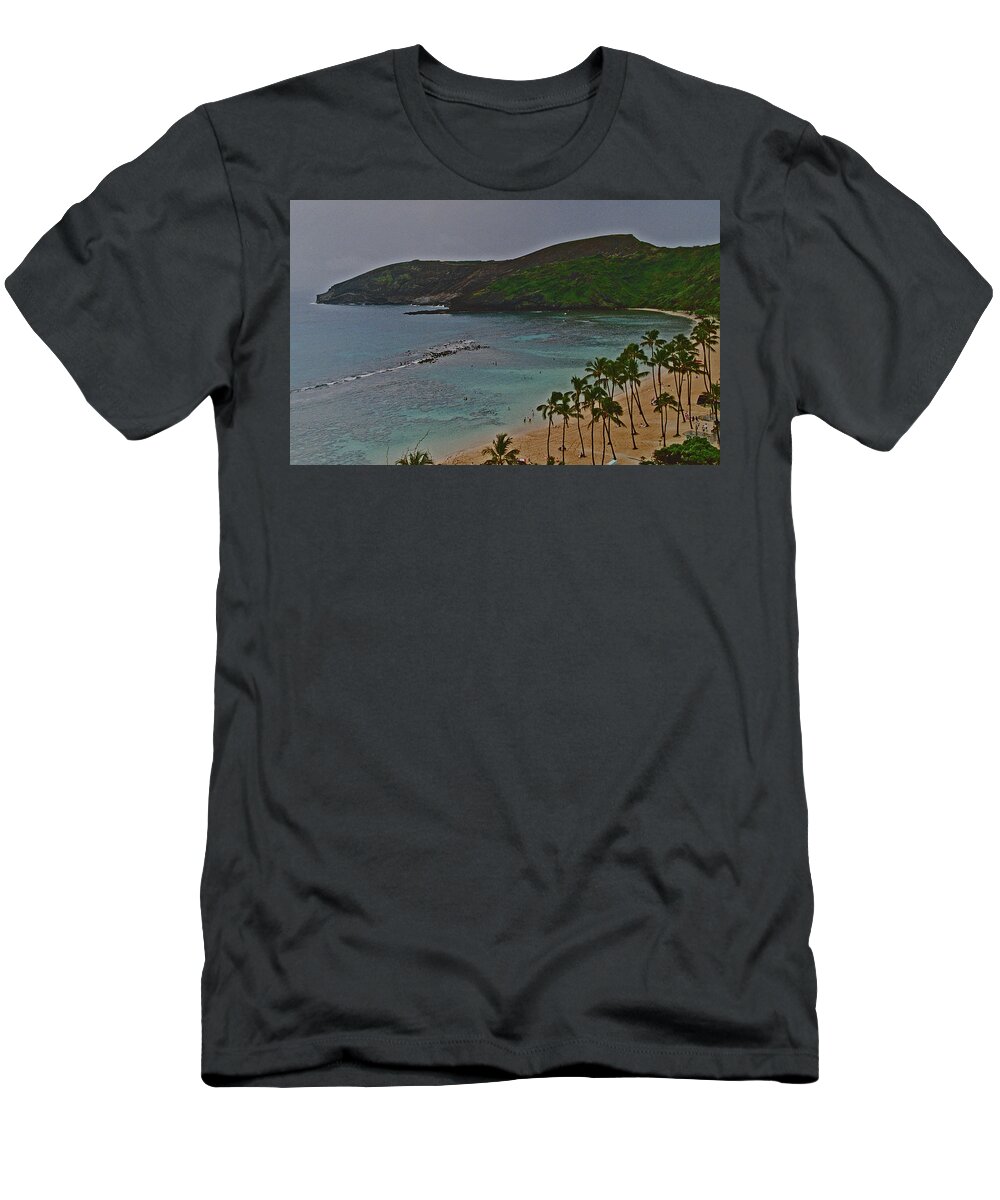 Beach T-Shirt featuring the photograph Hanauma Bay, Oahu ,Hawaii by Bess Carter