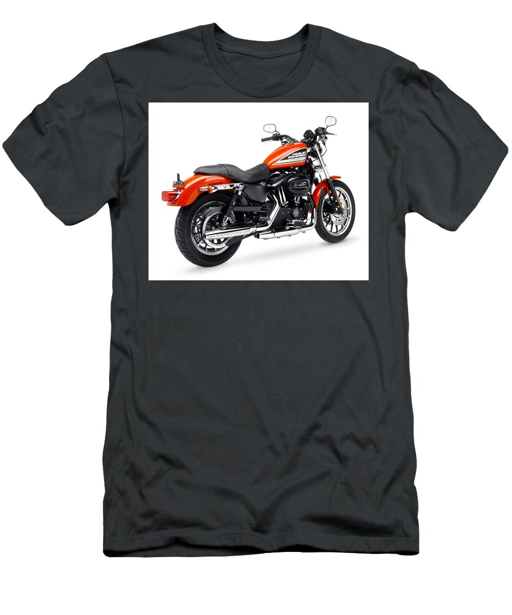 Harley-davidson T-Shirt featuring the photograph Harley-Davidson by Jackie Russo