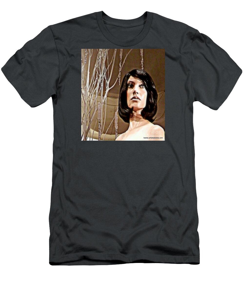 Halloween T-Shirt featuring the photograph Haunting by Barbara Leigh Art