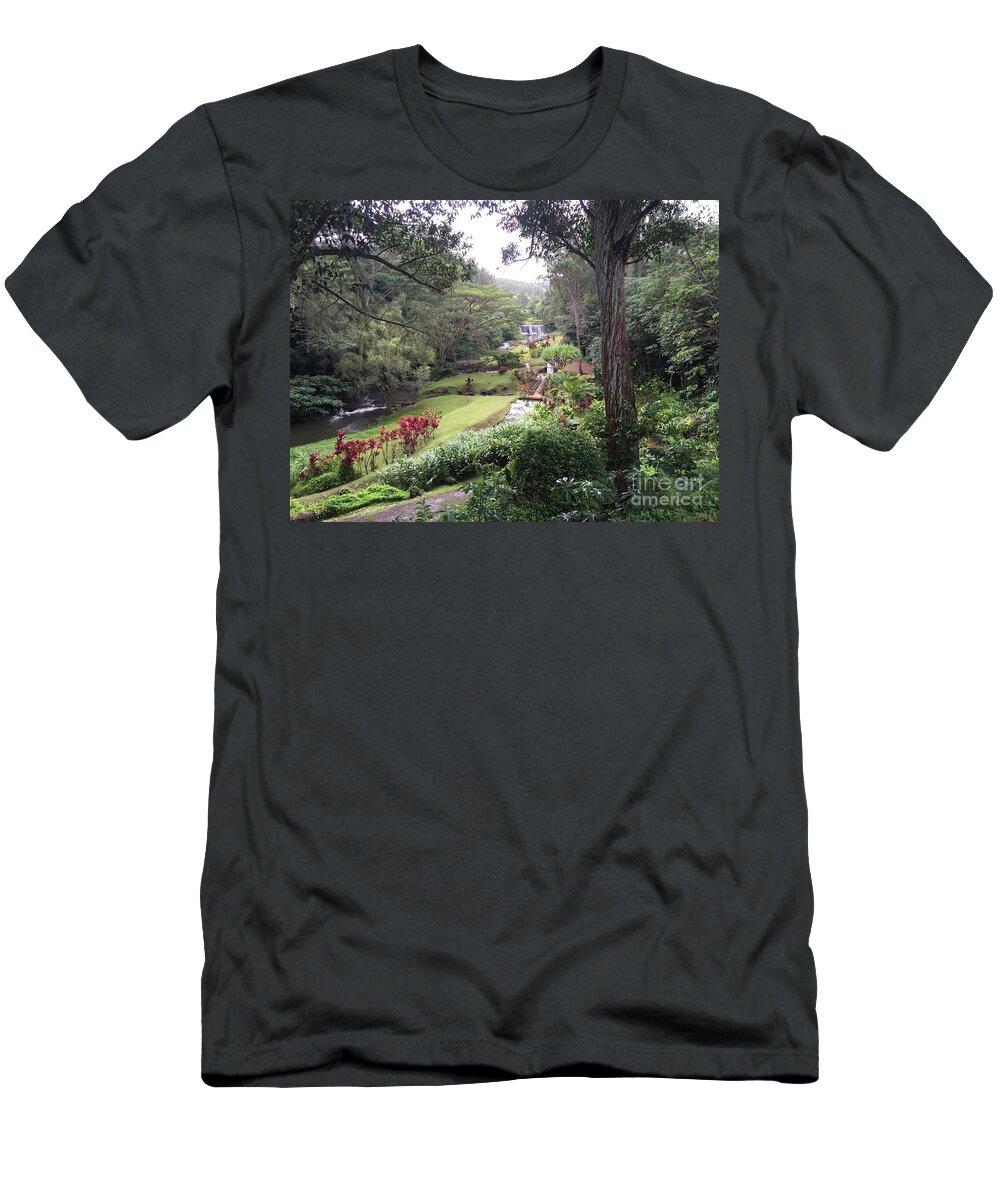Kauai T-Shirt featuring the photograph Hawaiian Garden by John Franke