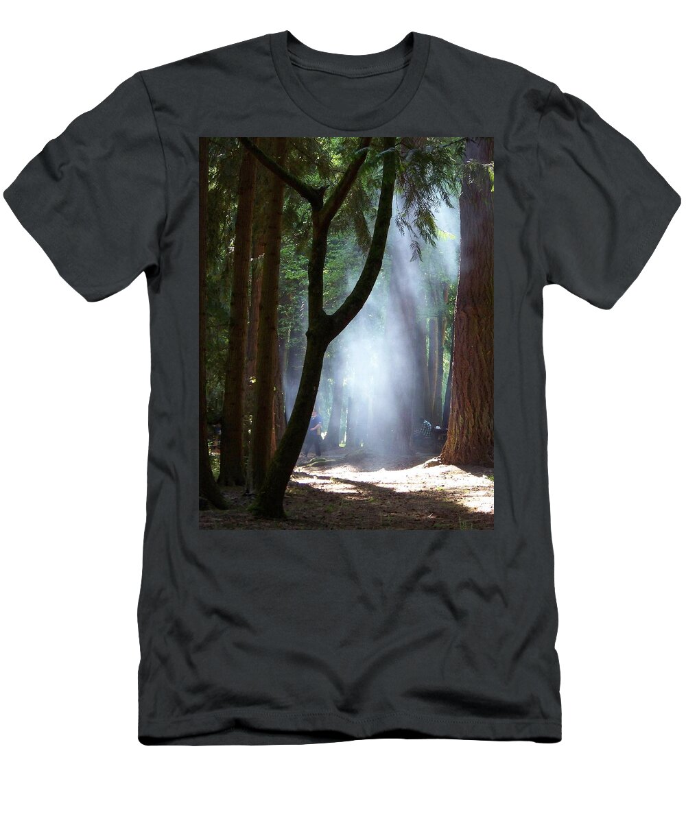 Landscape T-Shirt featuring the photograph Haze by Julie Rauscher