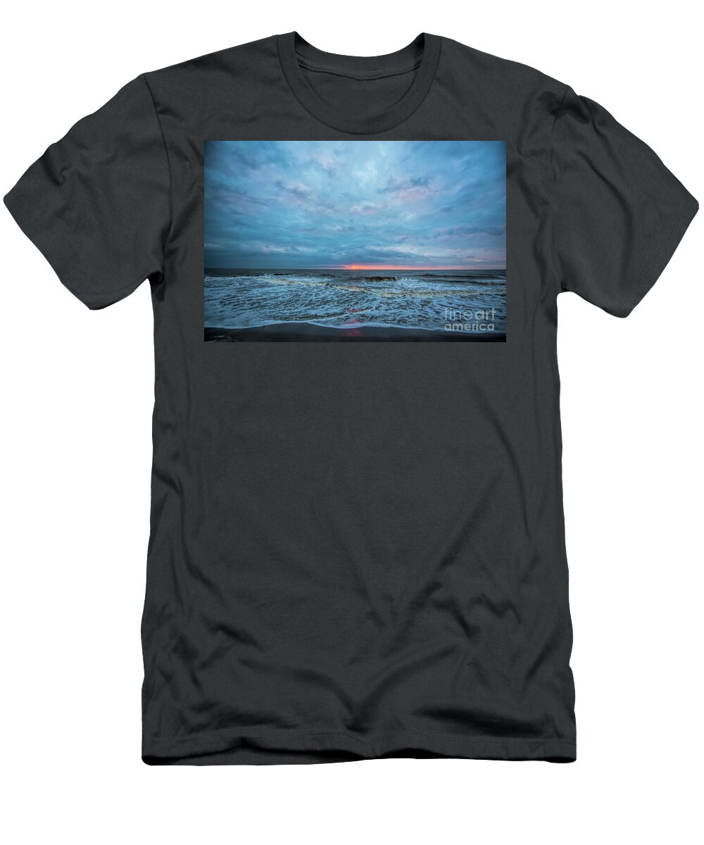 Heaven T-Shirt featuring the photograph Heaven at Folly Beach by Robert Loe