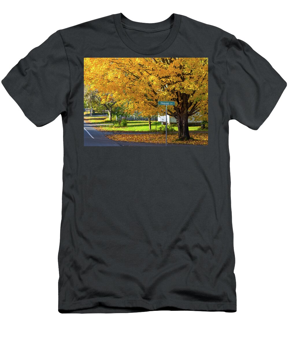 Vermont T-Shirt featuring the photograph Heaven Lane by Tim Kirchoff