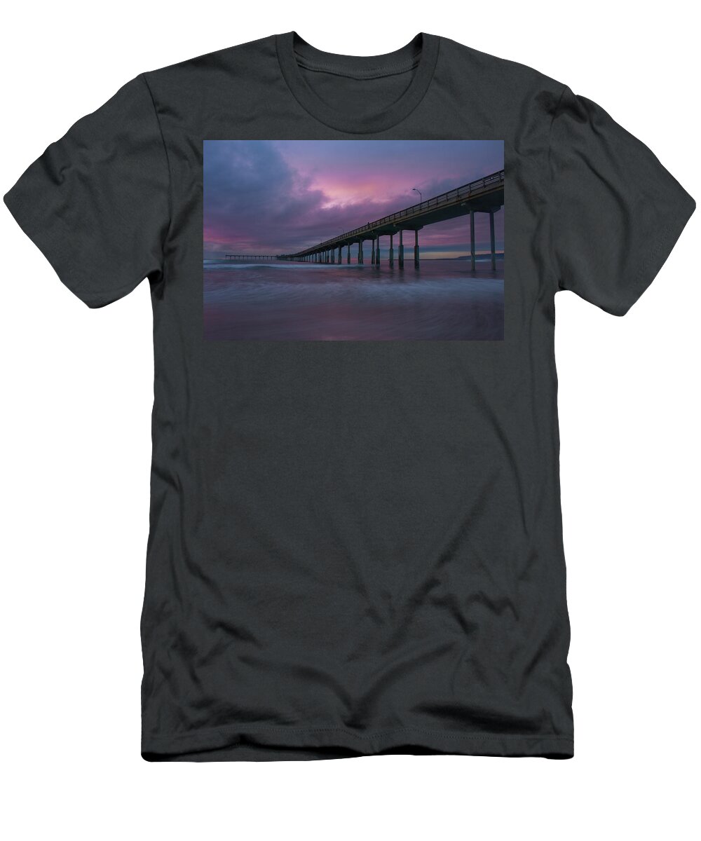 Heidenreich T-Shirt featuring the photograph Heaven's Opening by American Landscapes