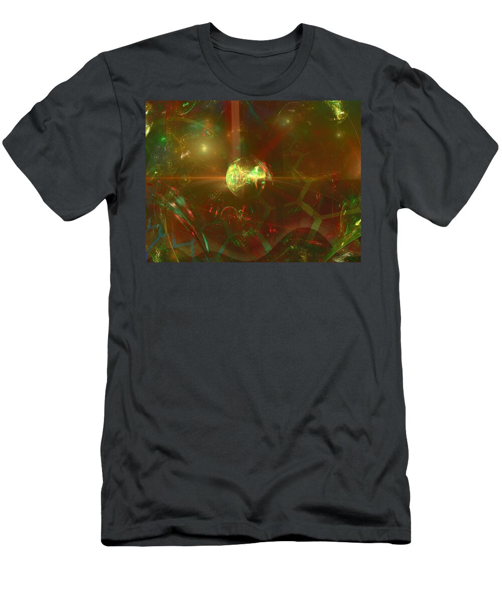 Art T-Shirt featuring the digital art Here We Go Again by Jeff Iverson