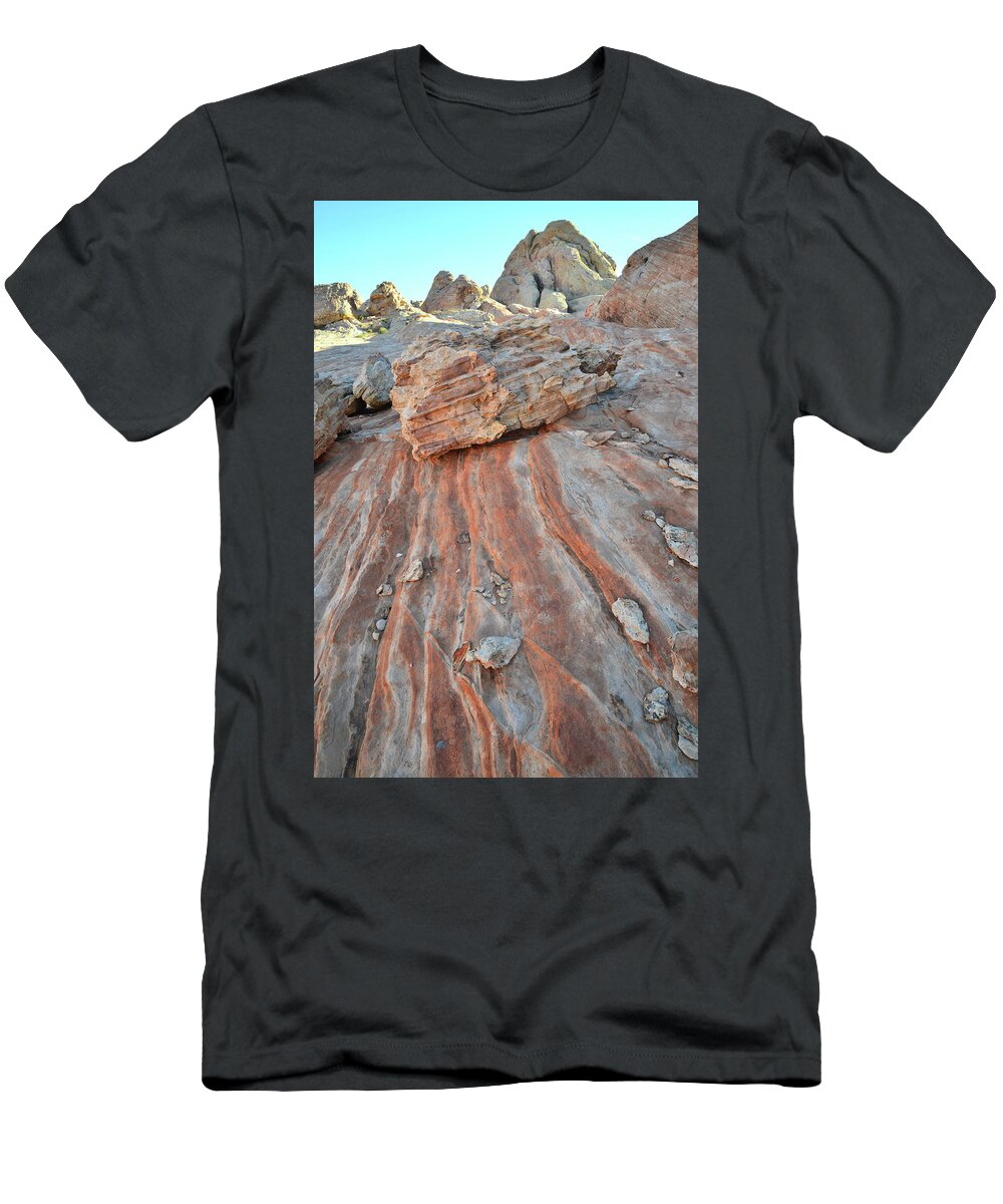 Valley Of Fire State Park T-Shirt featuring the photograph High Country of Valley of Fire by Ray Mathis