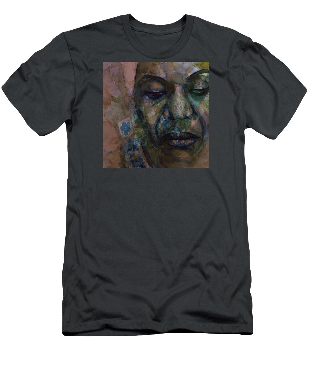 Nina T-Shirt featuring the painting High Priestess Of Soul by Paul Lovering