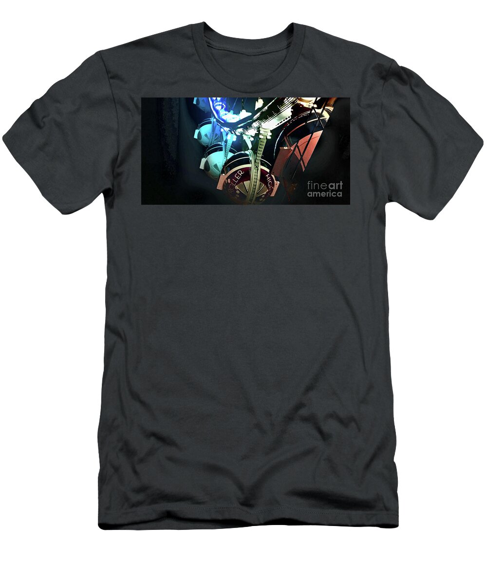  T-Shirt featuring the digital art High Roller by Darcy Dietrich