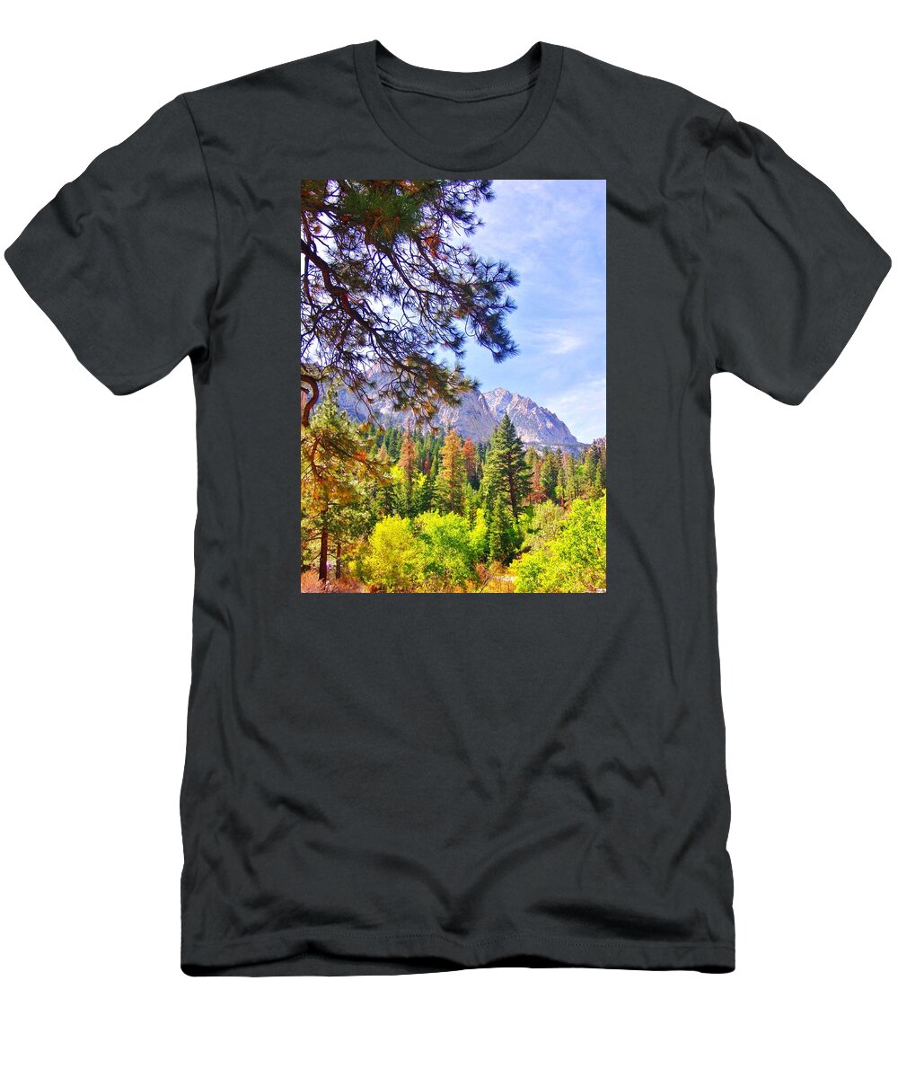 Sky T-Shirt featuring the photograph High Sierra by Marilyn Diaz
