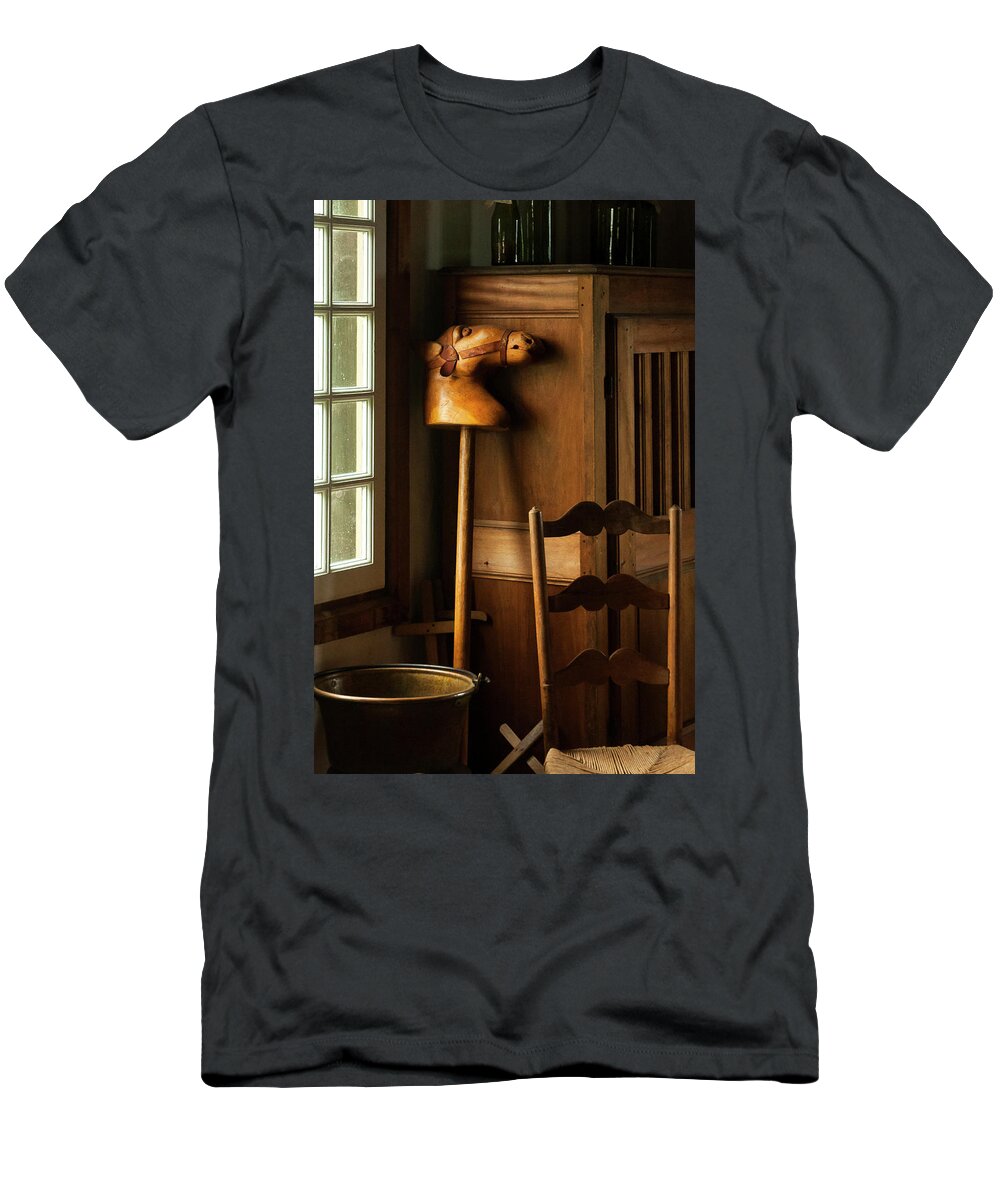 Horse T-Shirt featuring the photograph Hobby Horse 3926 by Ginger Stein