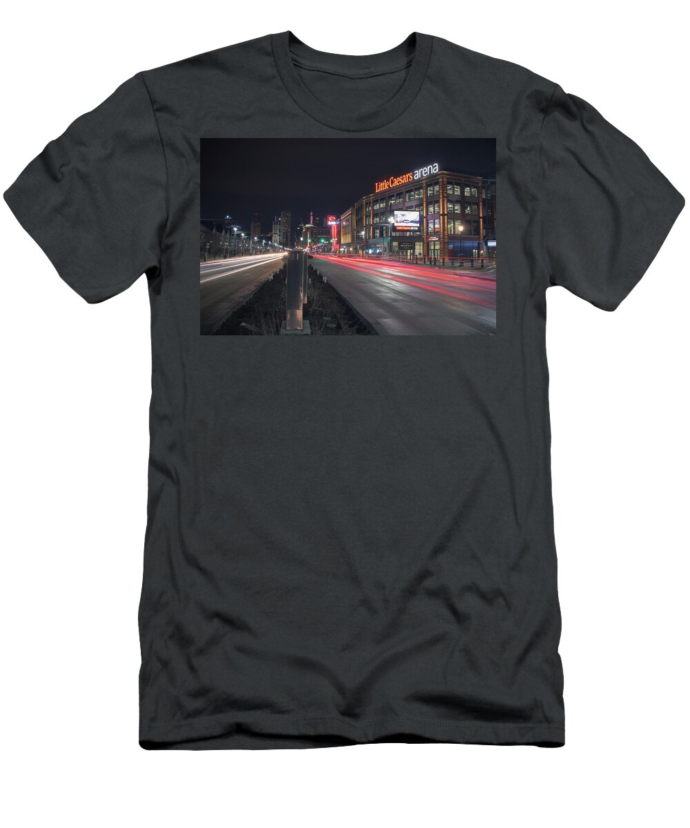 Detroit T-Shirt featuring the photograph Hockeytown, Version 3.0 by Jay Smith