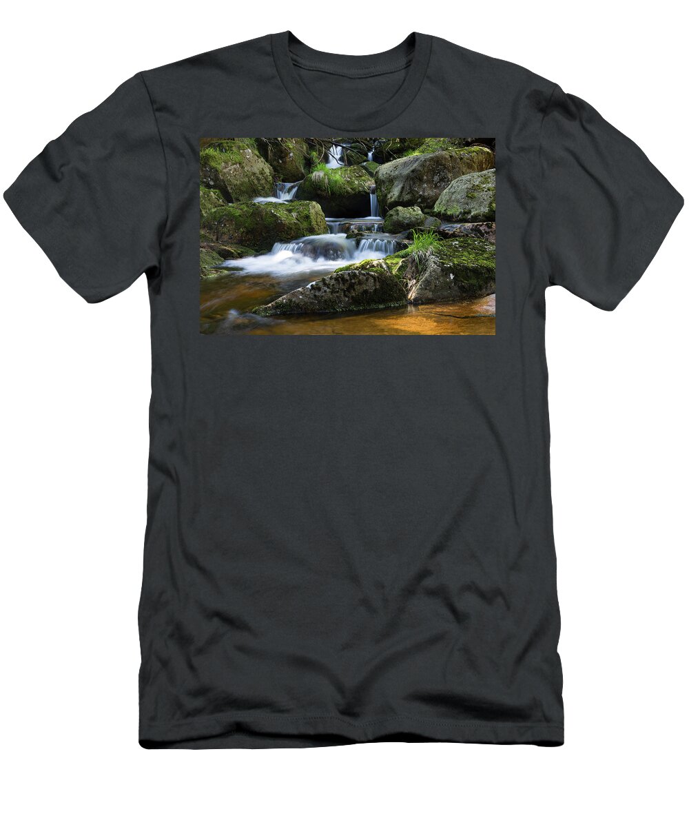 Holtemme T-Shirt featuring the photograph Holtemme, Harz by Andreas Levi