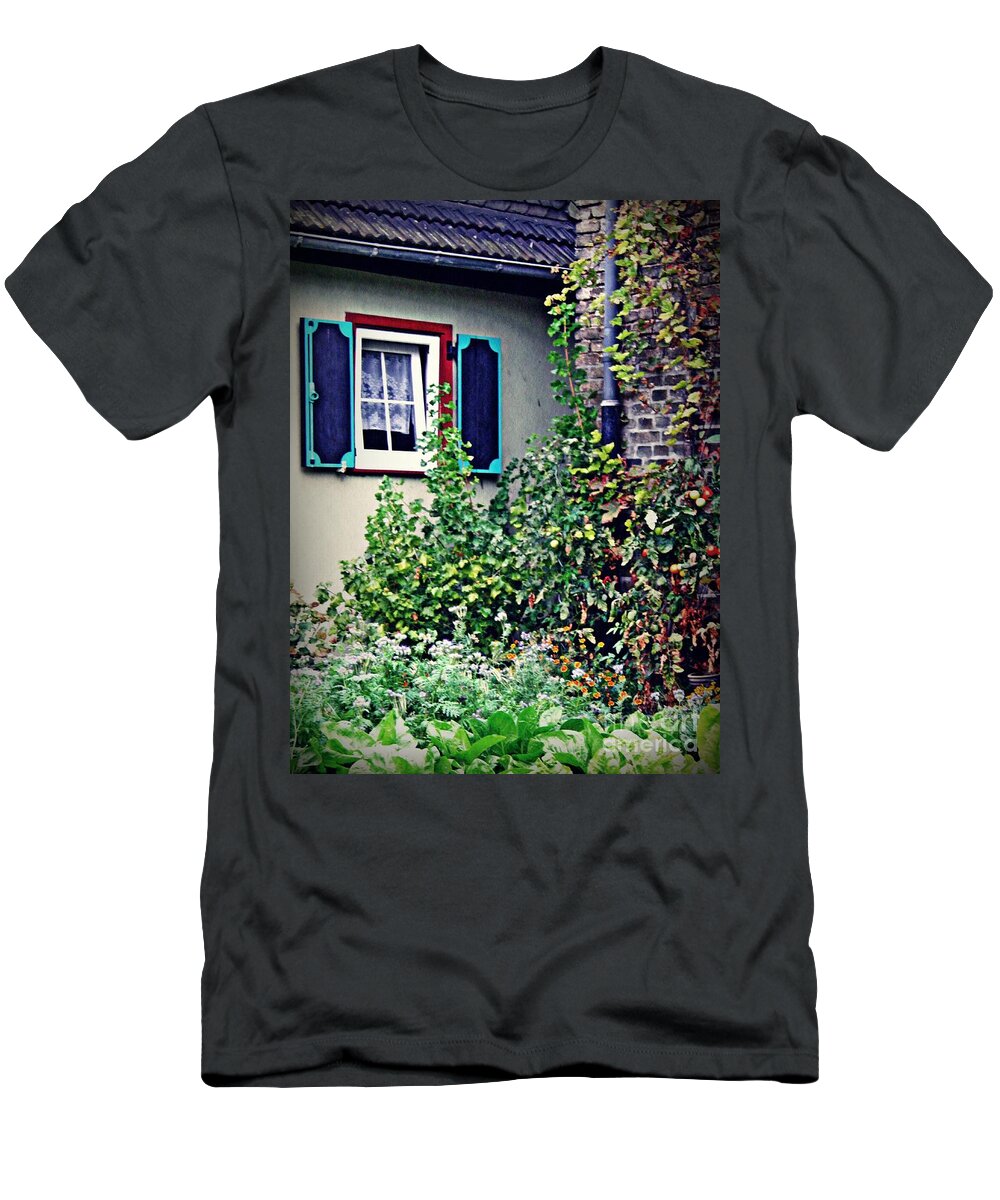 House T-Shirt featuring the photograph Home and Garden Schierstein 8  by Sarah Loft