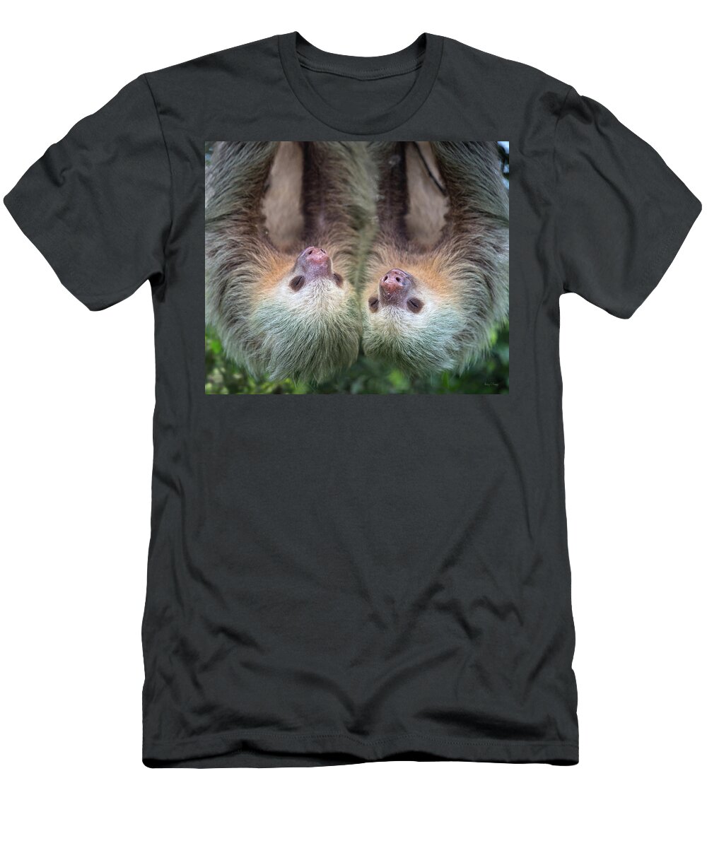 Two T-Shirt featuring the photograph How Cute Is This by Betsy Knapp