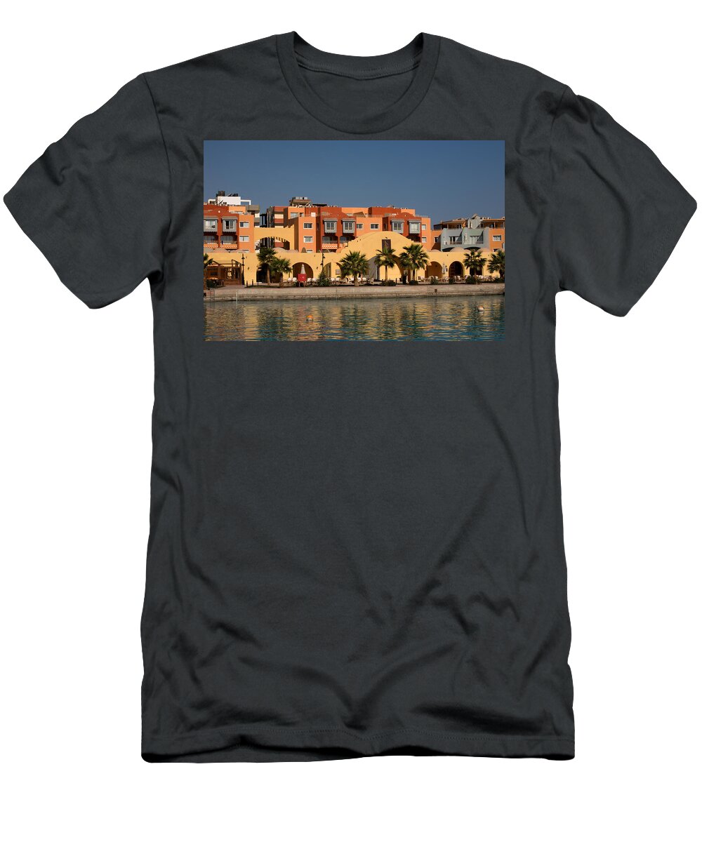 Hurghada T-Shirt featuring the photograph Hurghada Marina by Aivar Mikko