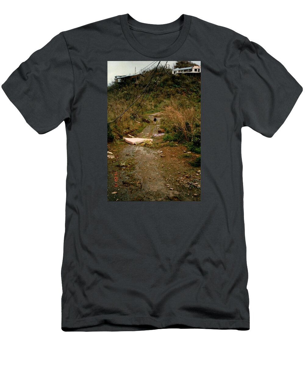 Hurricane T-Shirt featuring the photograph Hurricane12 by Robert Nickologianis