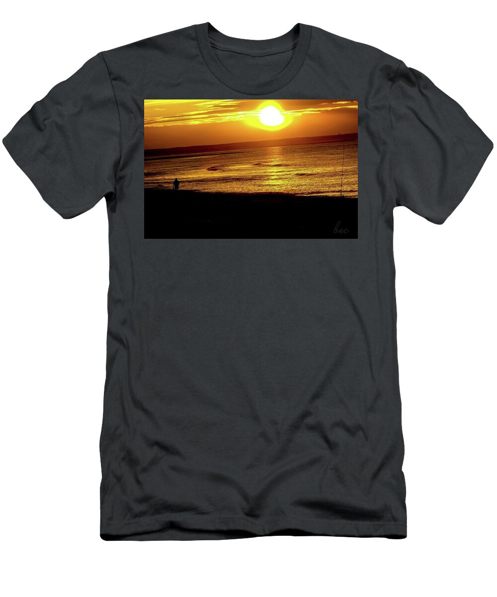 Day T-Shirt featuring the photograph In the afterglow of the day. by Bruce Carpenter