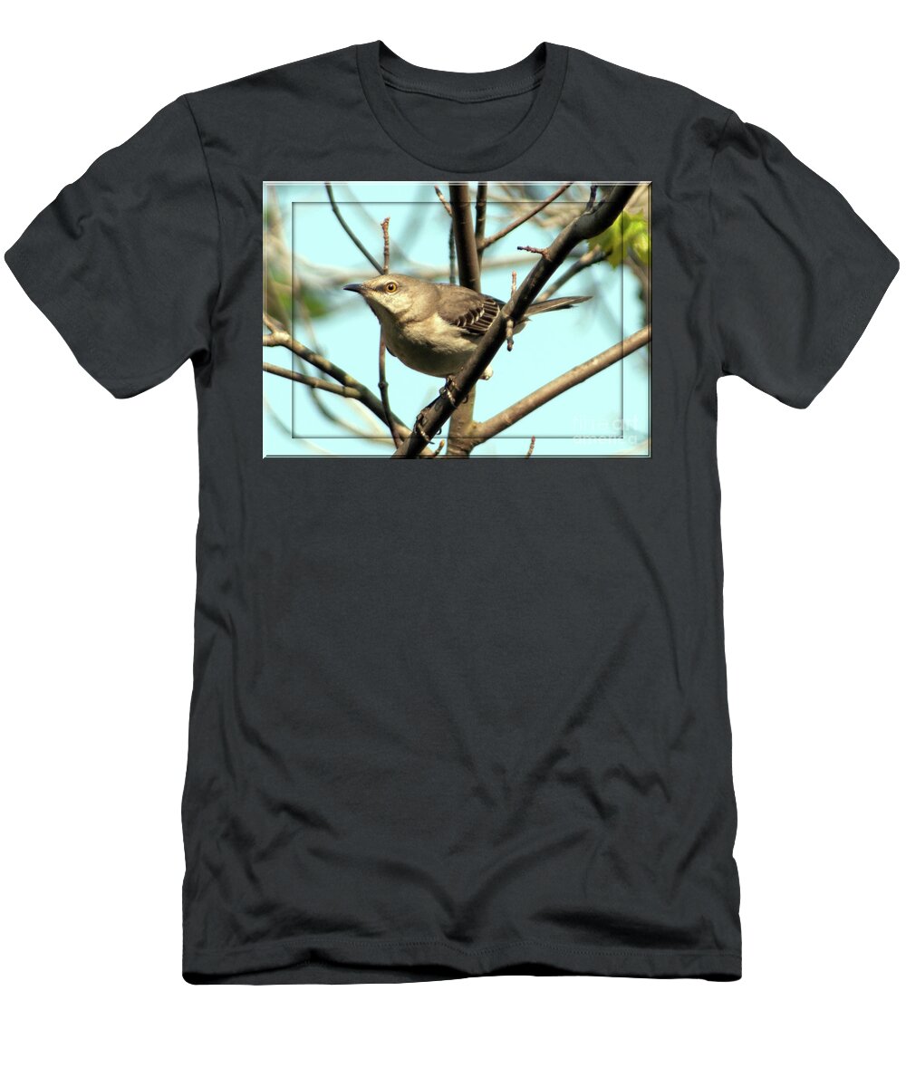 Birds T-Shirt featuring the photograph I Need More Leaves by Lydia Holly