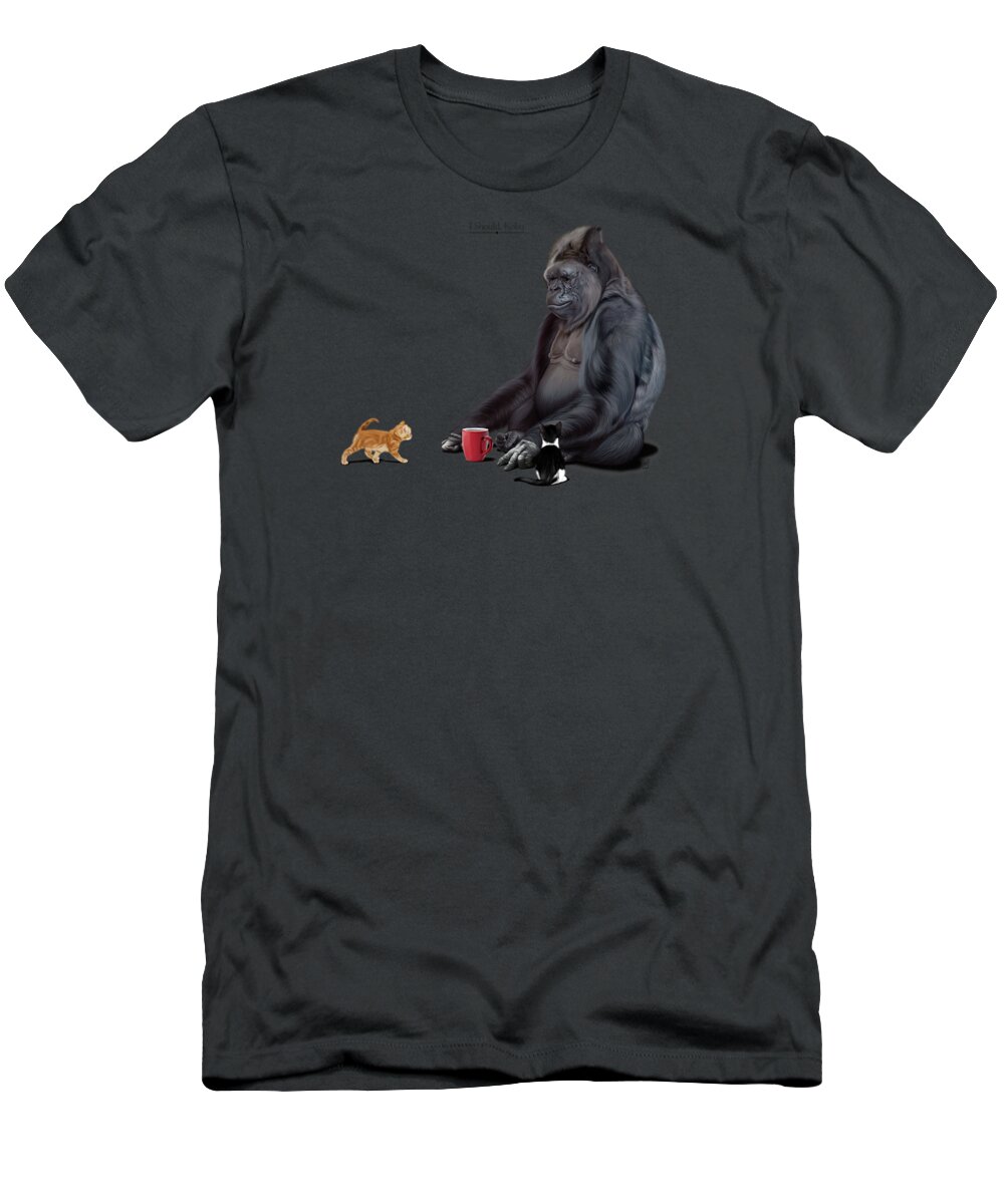 Illustration T-Shirt featuring the digital art I Should, Koko by Rob Snow