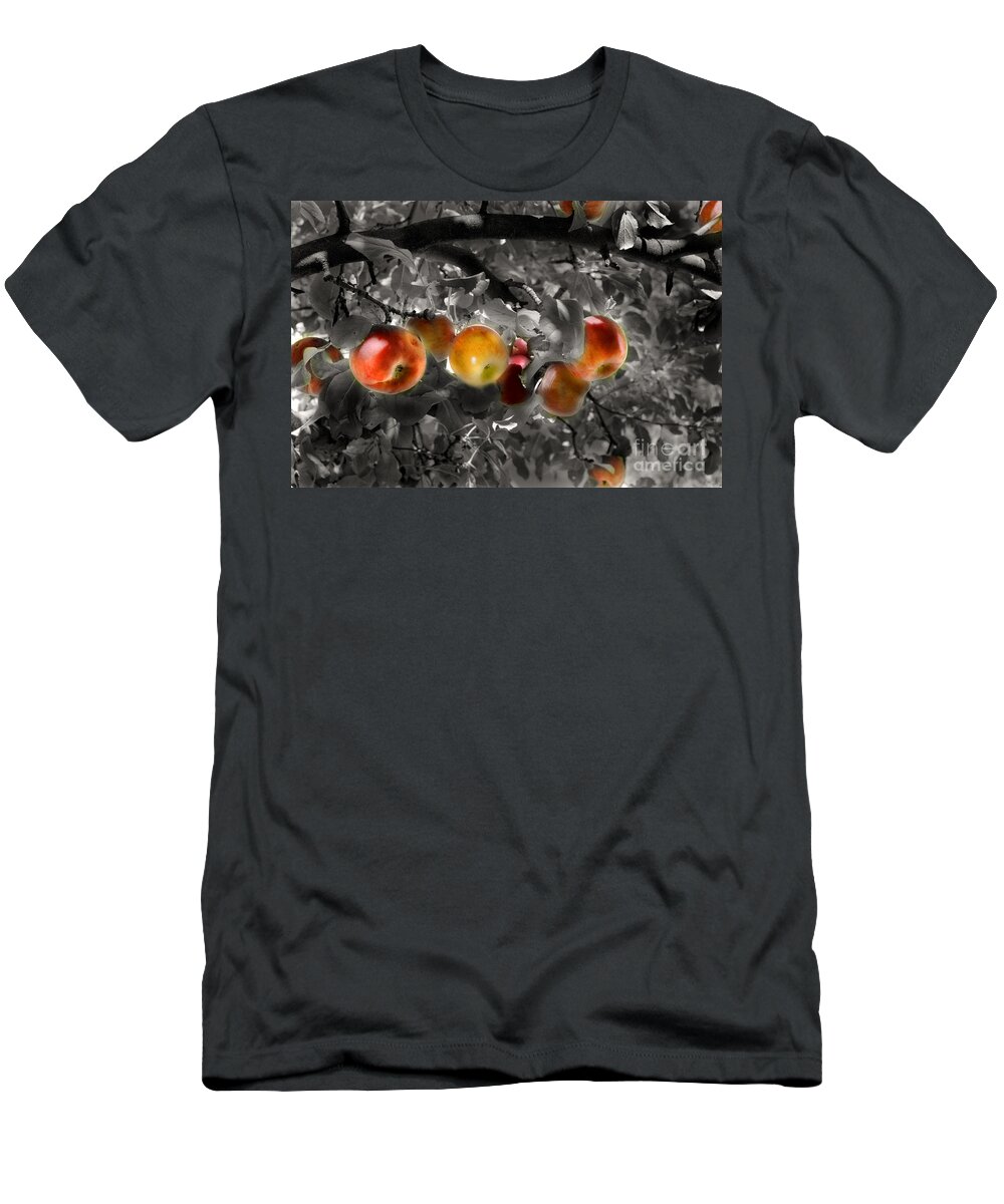 In The Orchard Of The Artists T-Shirt featuring the digital art In the Orchard of the Artists by William Fields