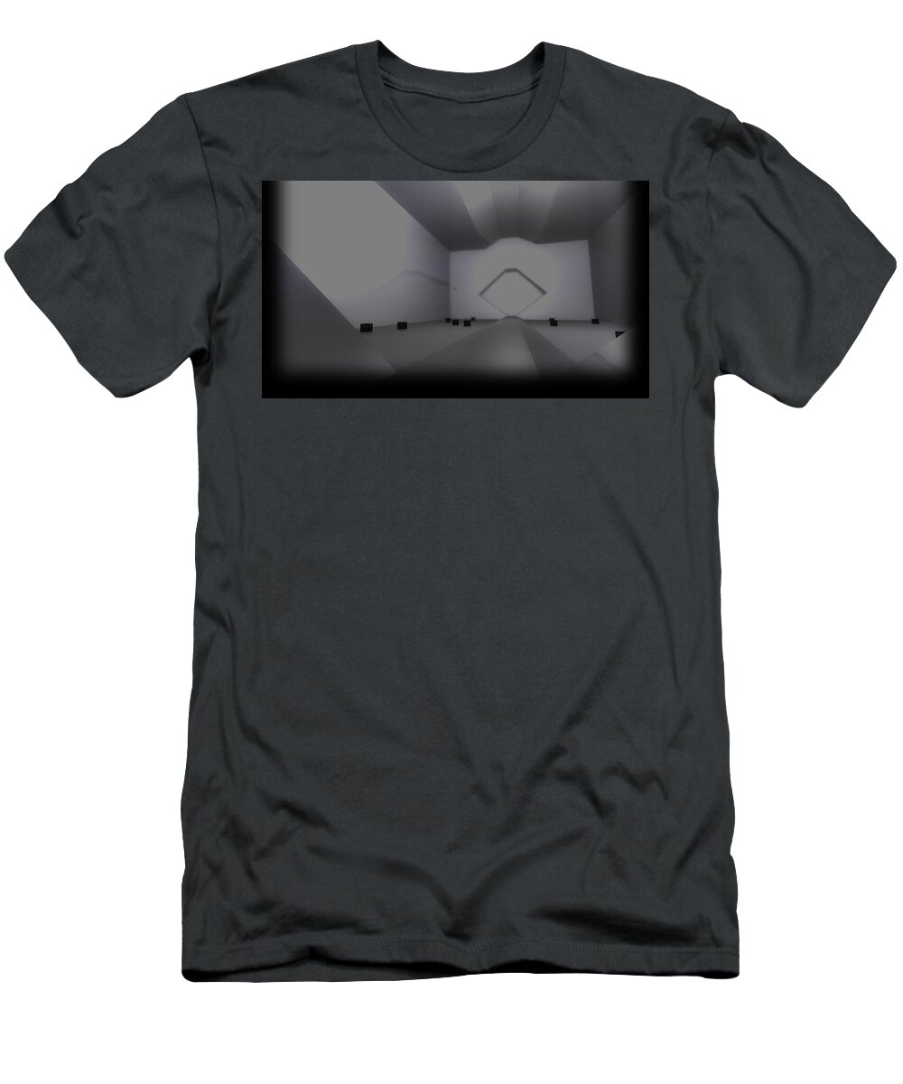 Init. T-Shirt featuring the digital art Init. by Super Lovely