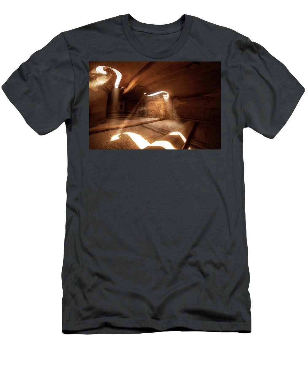 Violin T-Shirt featuring the photograph Inside Violin III by Adrian Borda