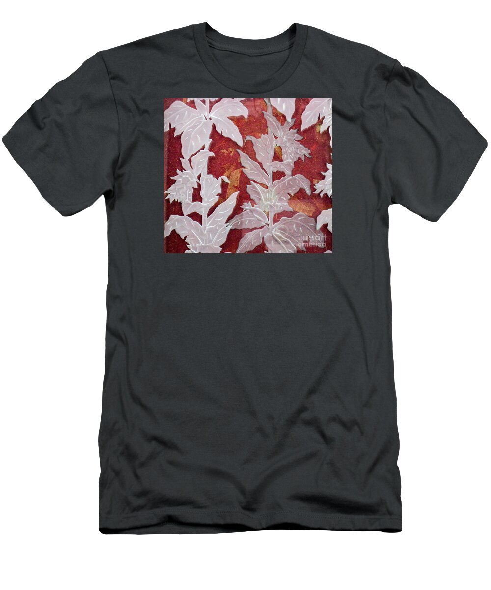 Red T-Shirt featuring the photograph Interpenetrating Images by Alone Larsen