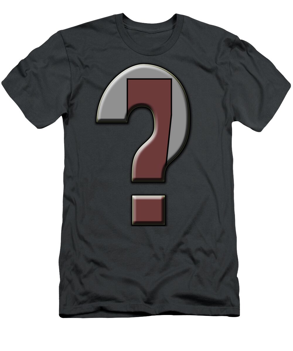 2d T-Shirt featuring the photograph Interrobang 4 by Brian Wallace