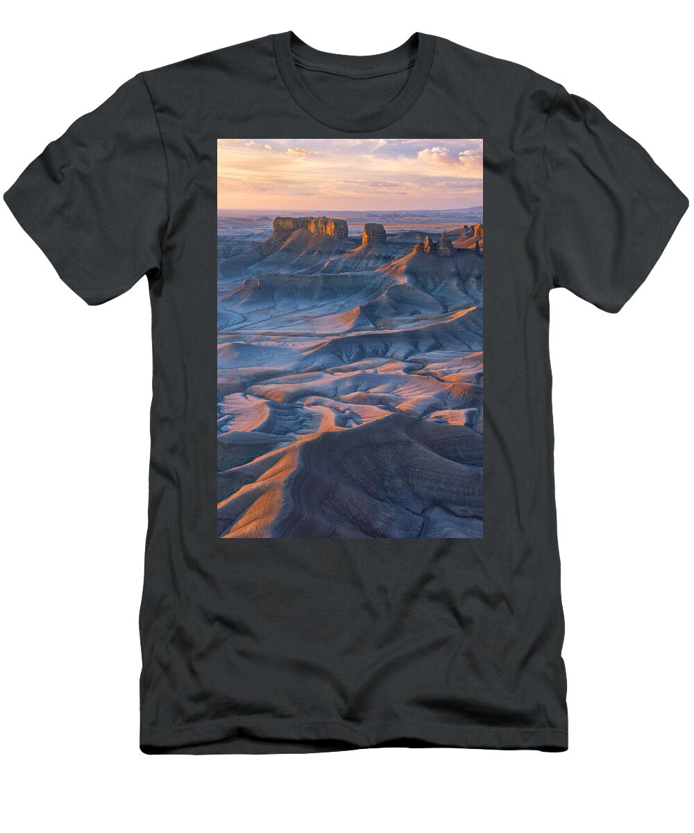 Utah T-Shirt featuring the photograph Into the Badlands by Dustin LeFevre