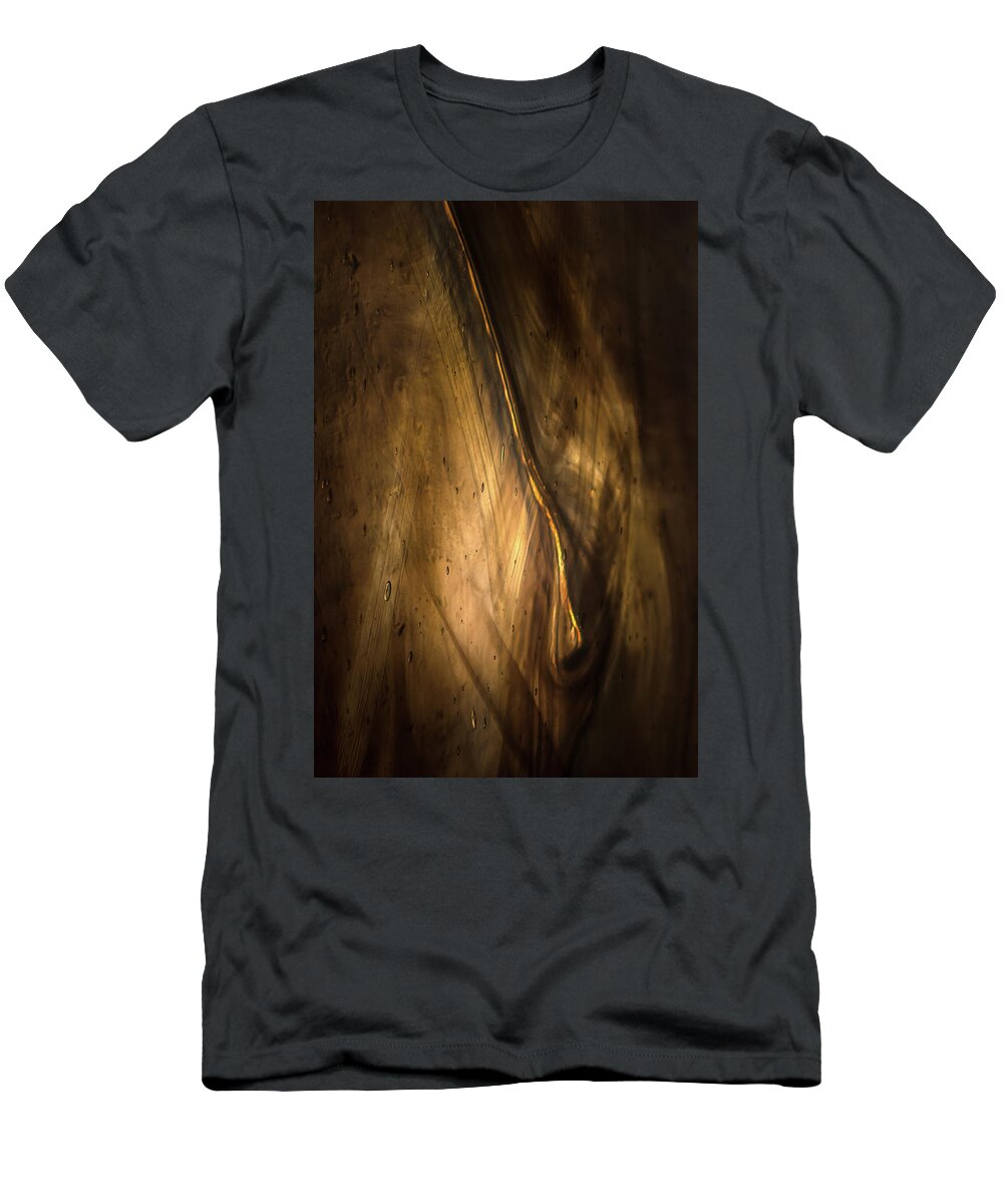 Abstract T-Shirt featuring the photograph Intrusion by Peter Scott