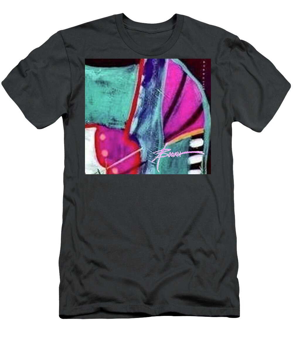 Color T-Shirt featuring the painting Intuition by Adele Bower