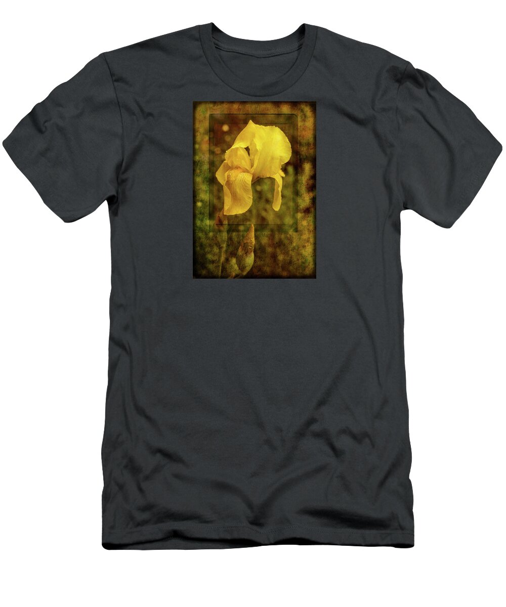  T-Shirt featuring the photograph Iris #3 by John Strong