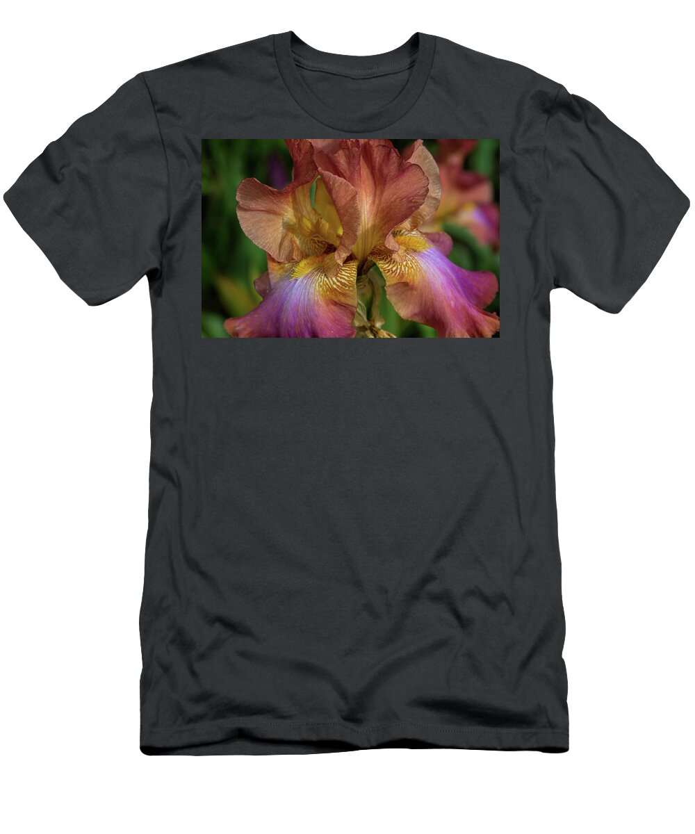 Botanical T-Shirt featuring the photograph Iris Dreams by Alana Thrower